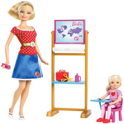Barbie I Can Be Teacher Doll Playset   
